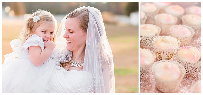 blush and gold smithfield virginia wedding