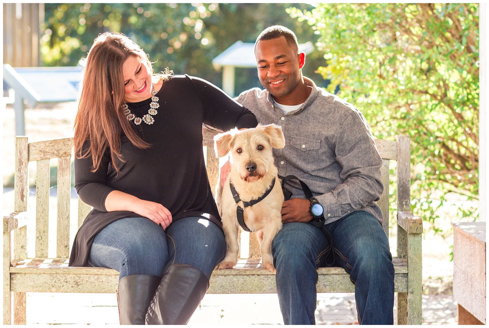 historic yorktown engagement session