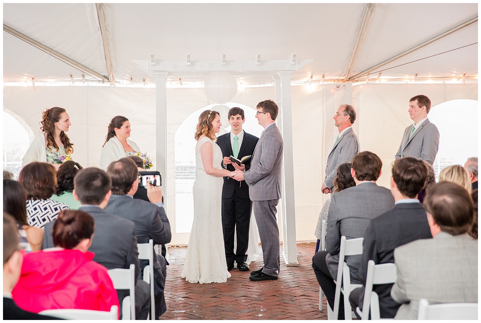 historic Yorktown Va wedding