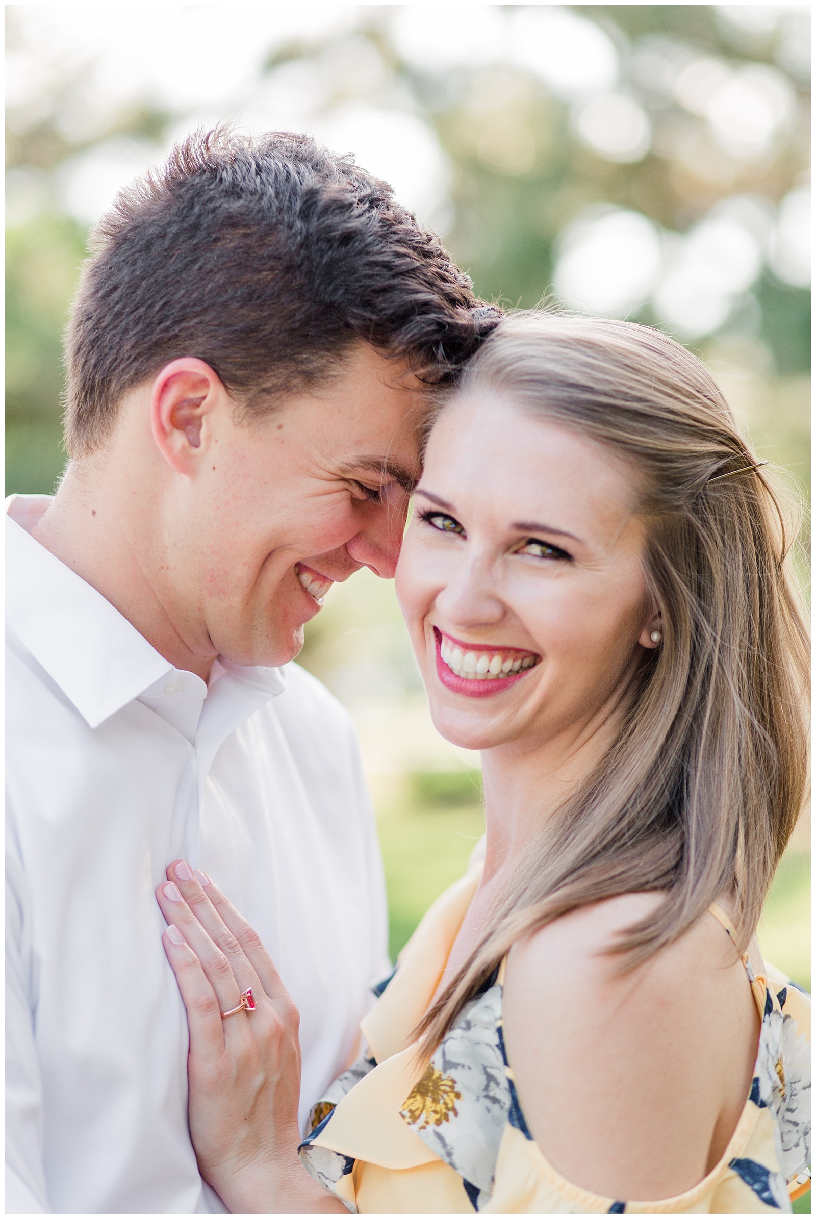 downtown Norfolk Va engagement session freemason neon district