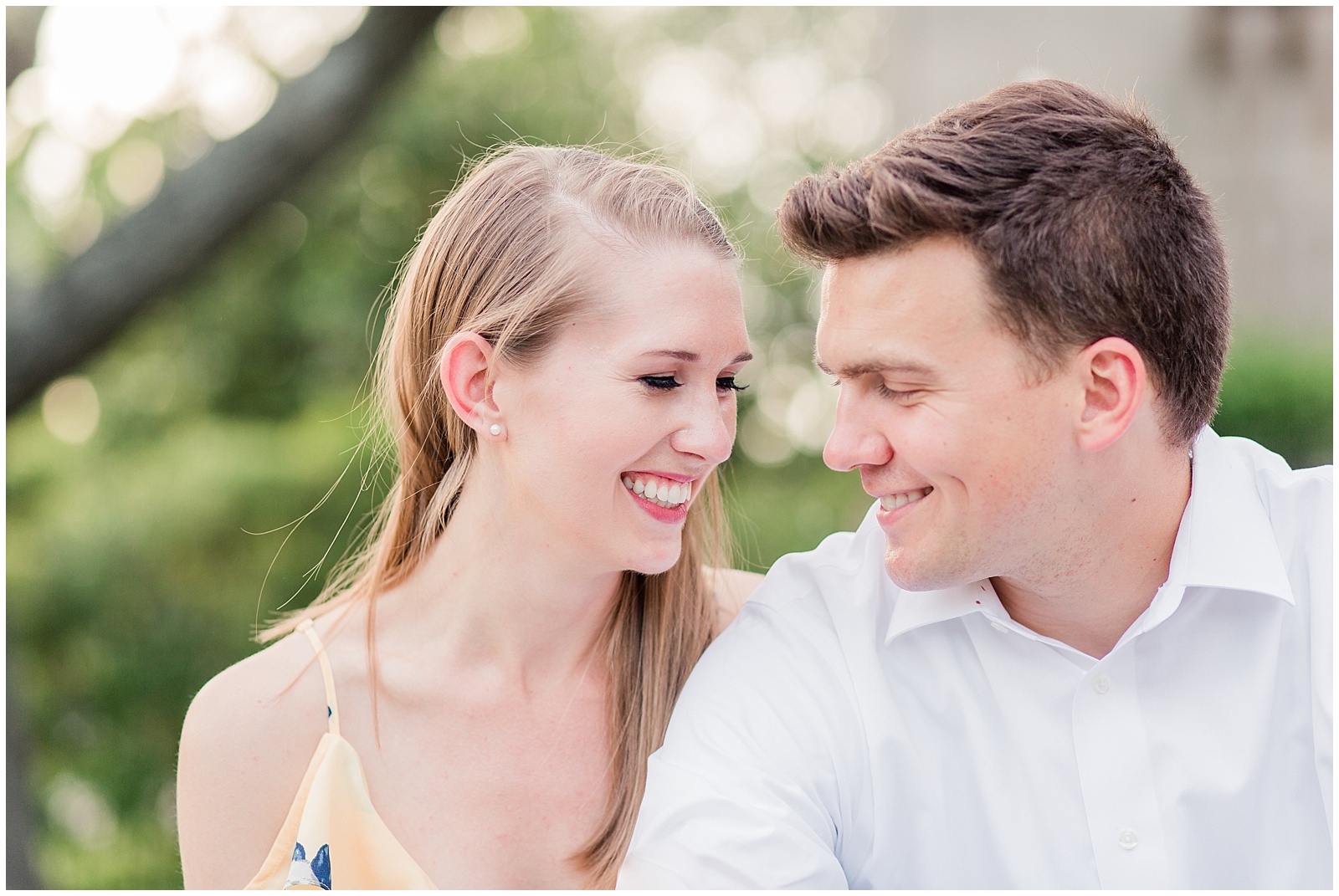 downtown Norfolk Va engagement session freemason neon district