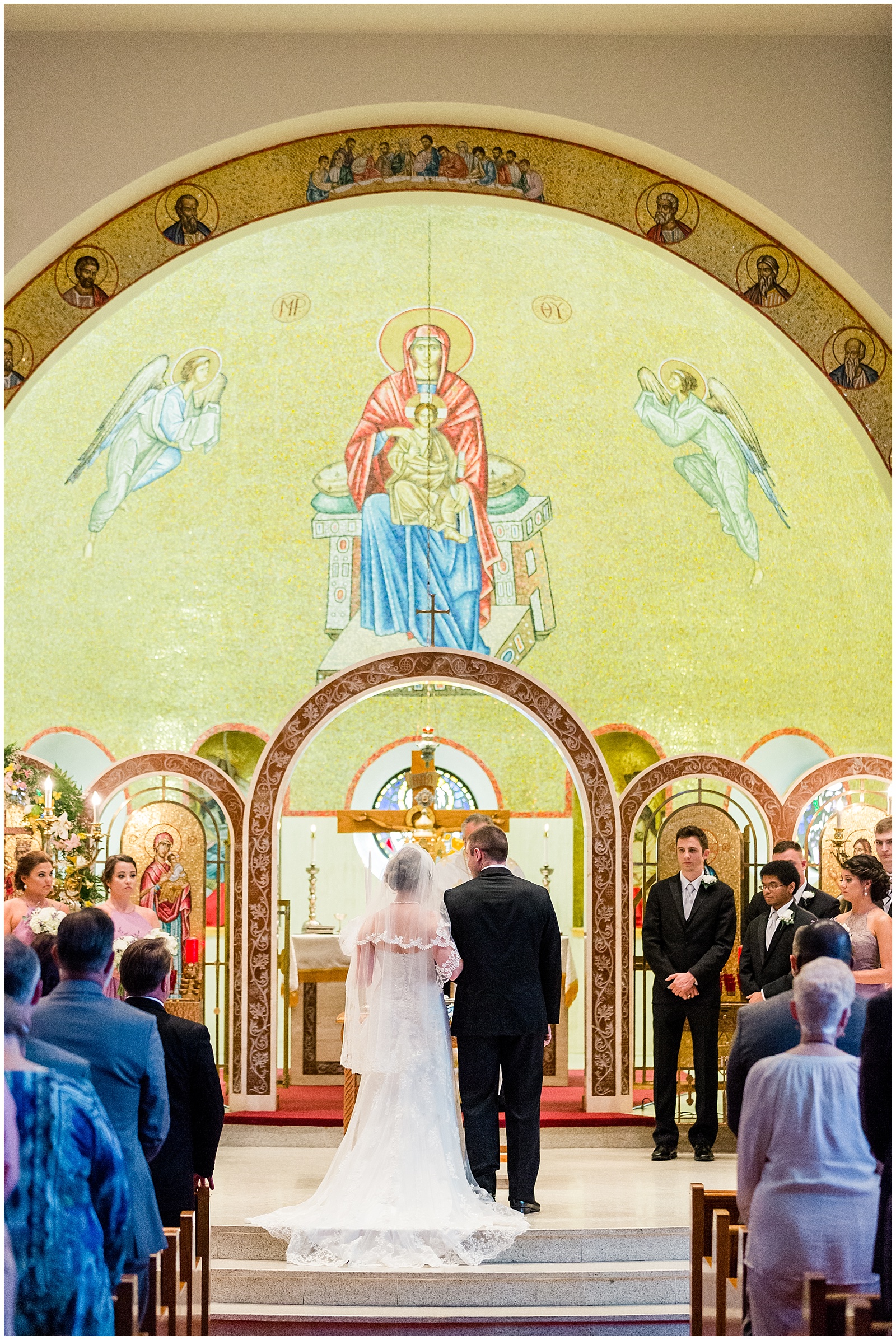 beautiful greek wedding at the historic post office