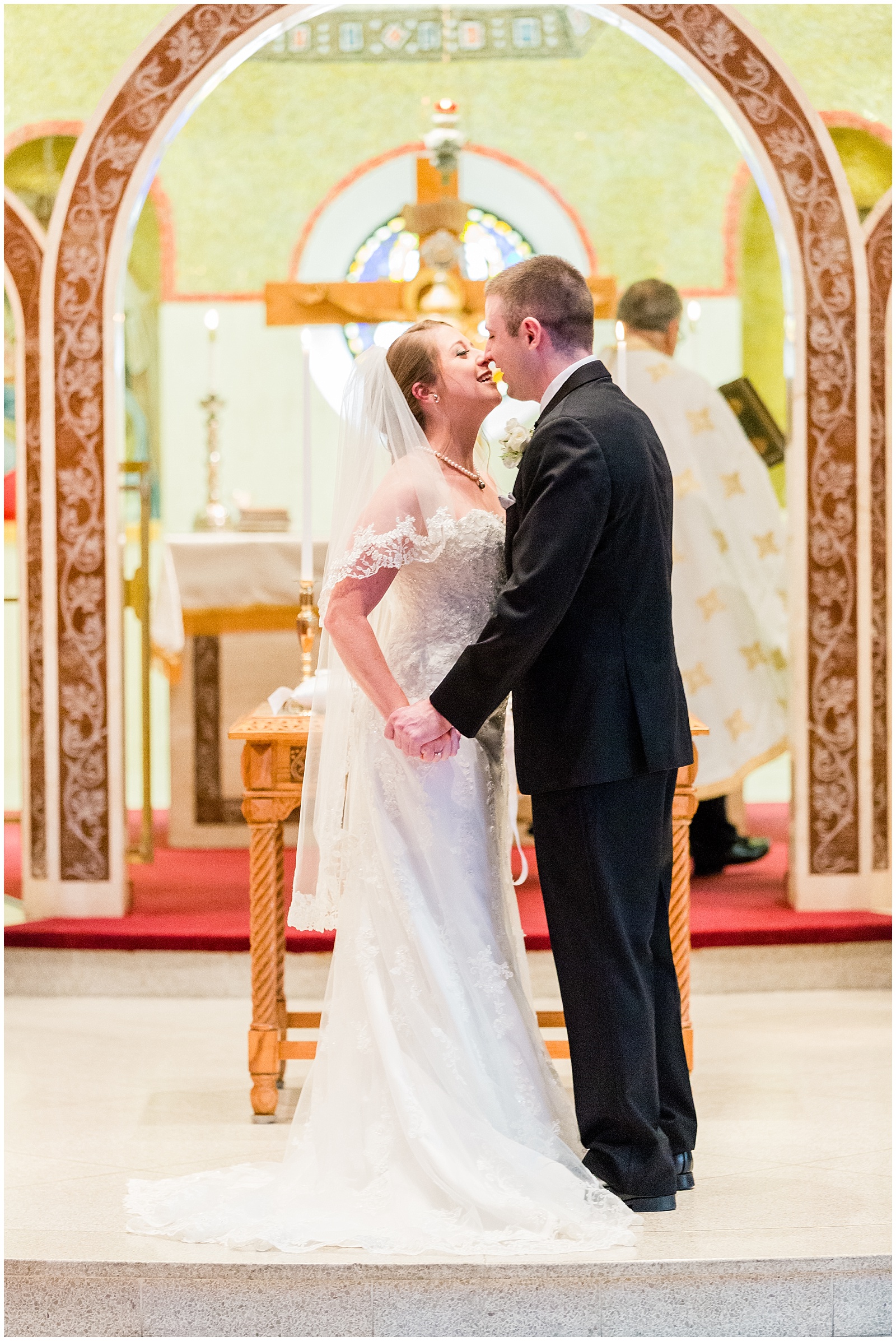 beautiful greek wedding at the historic post office