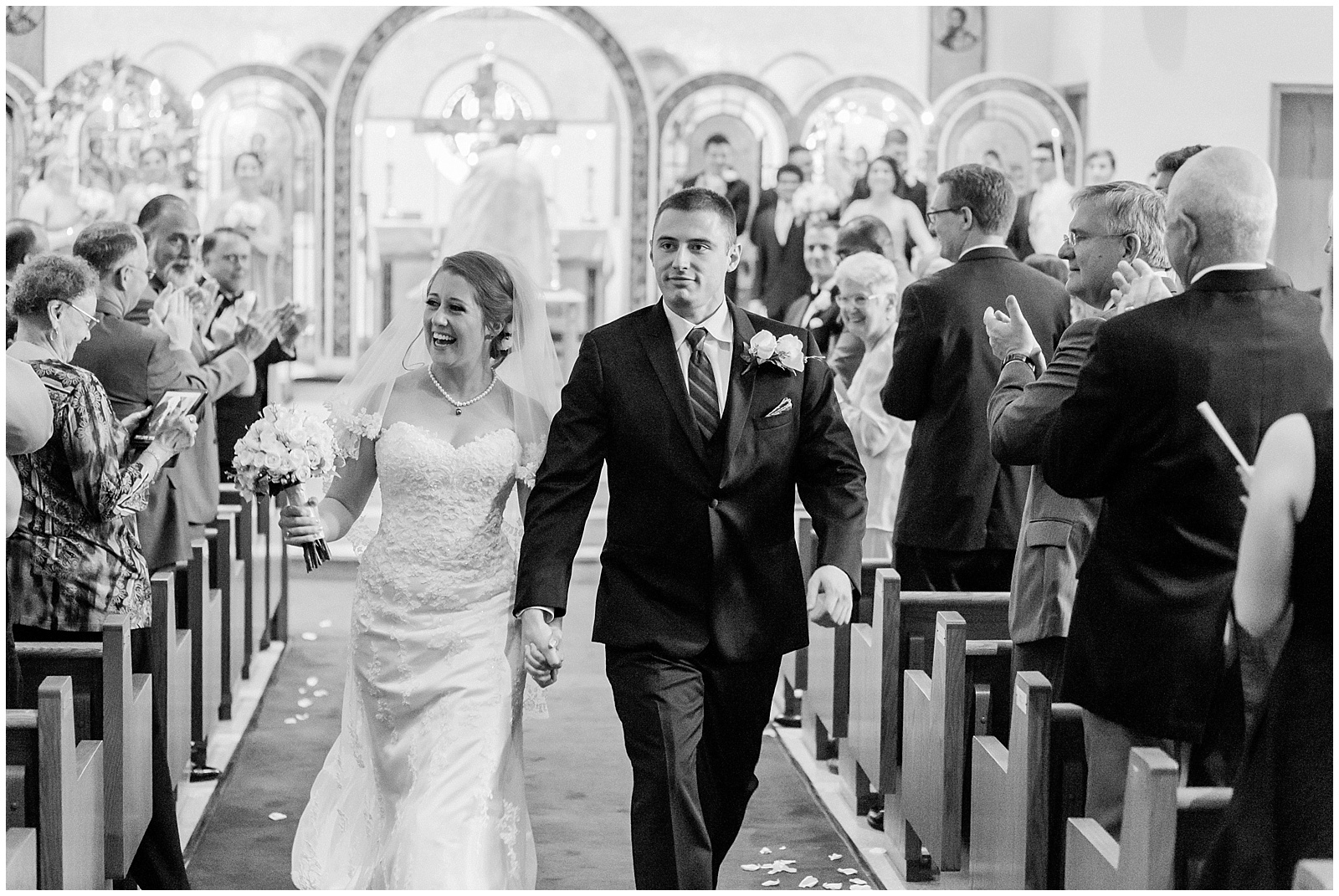 beautiful greek wedding at the historic post office