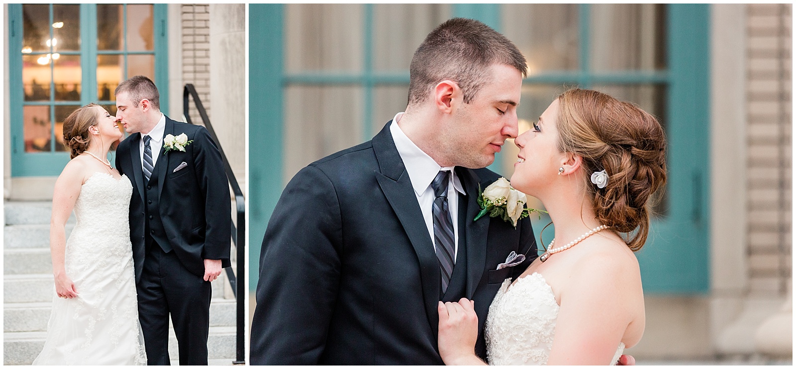 beautiful greek wedding at the historic post office