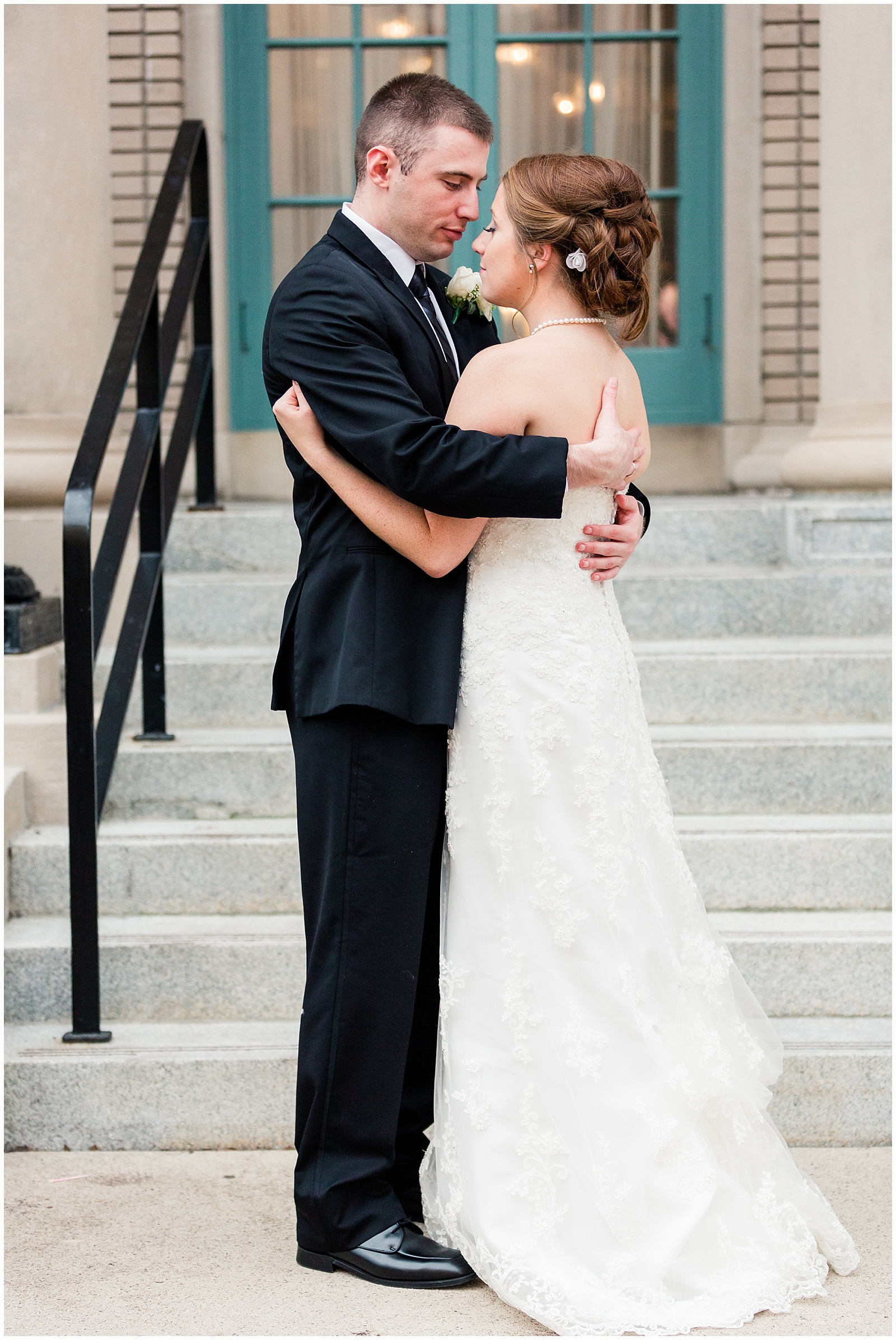 beautiful greek wedding at the historic post office