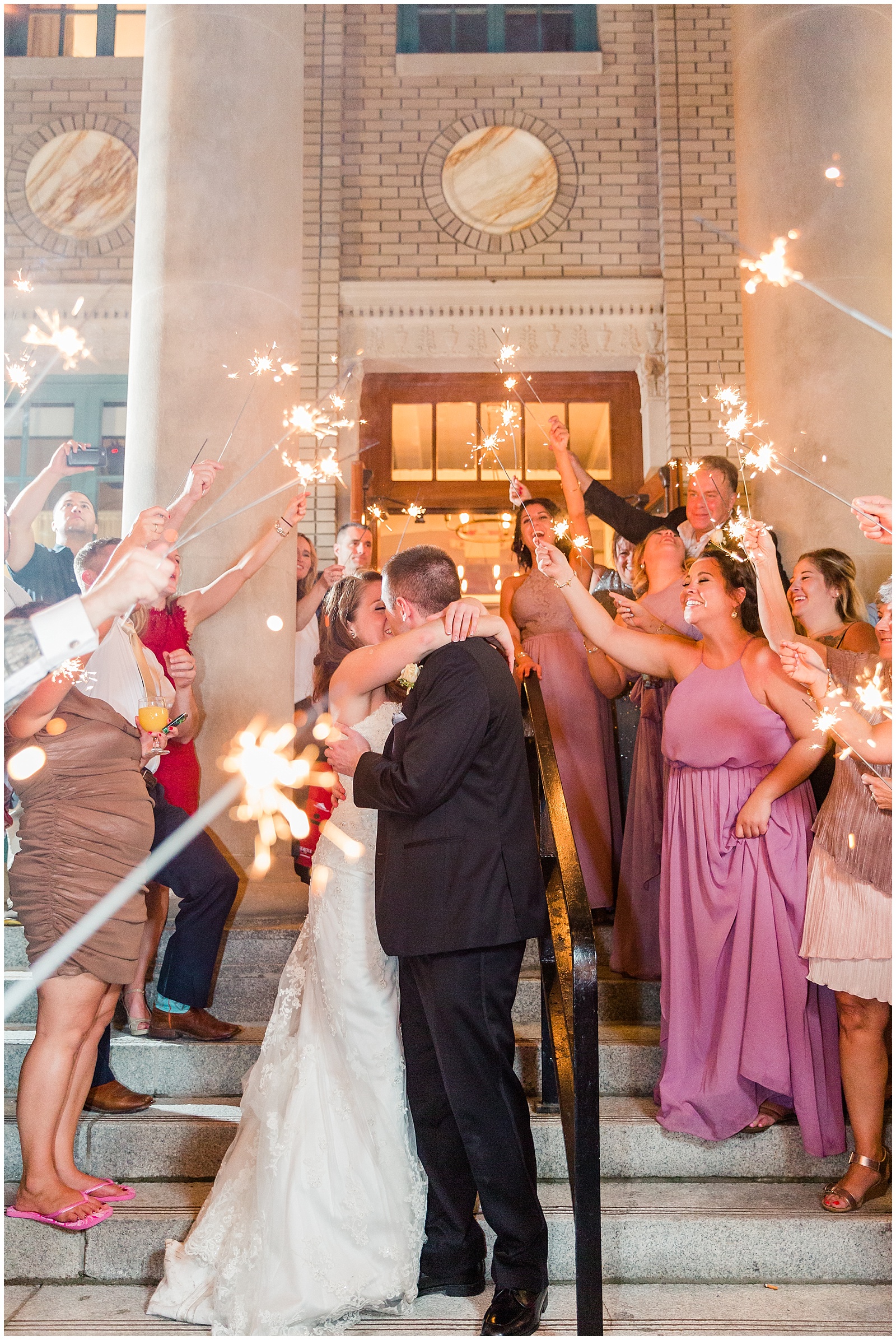 beautiful greek wedding at the historic post office