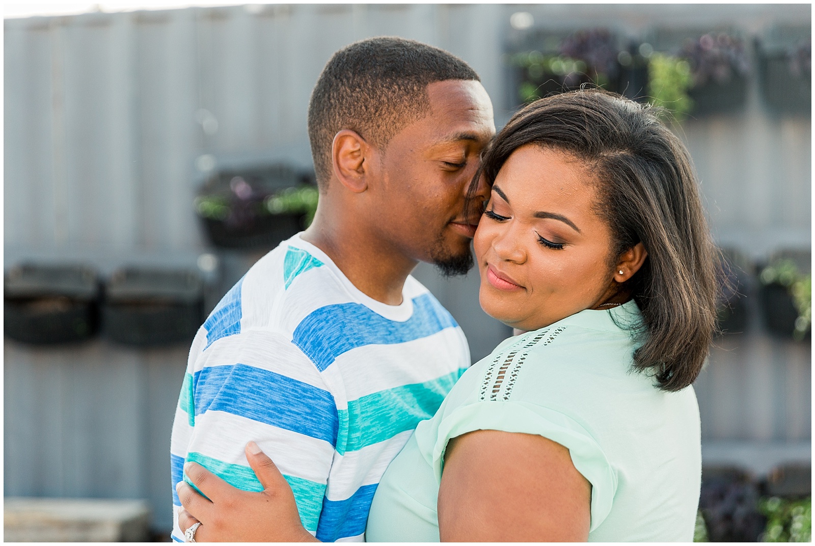 Norfolk Neon District engagement session