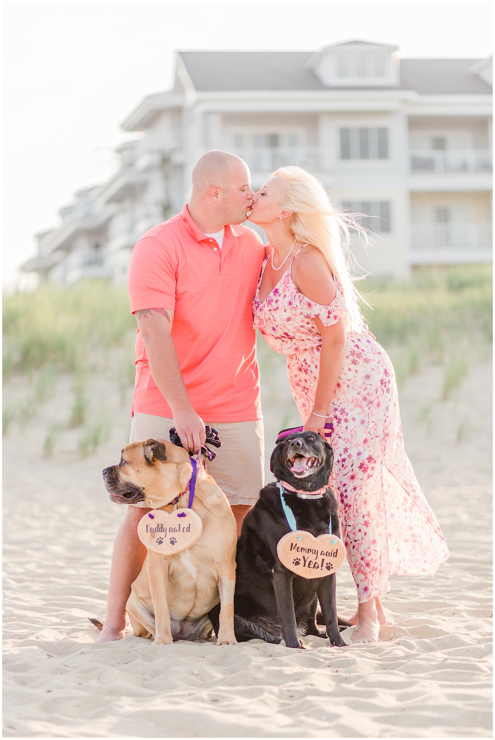 sandbridge engagement session