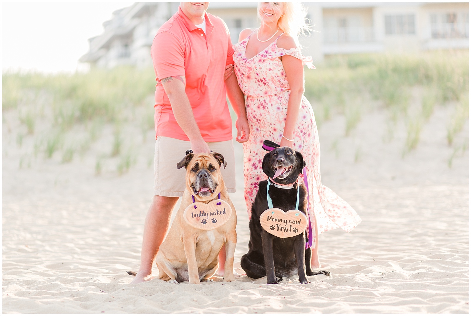 sandbridge engagement session