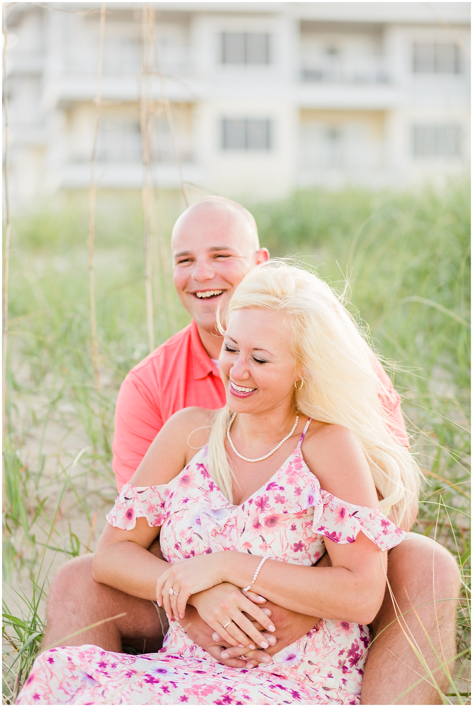 sandbridge engagement session