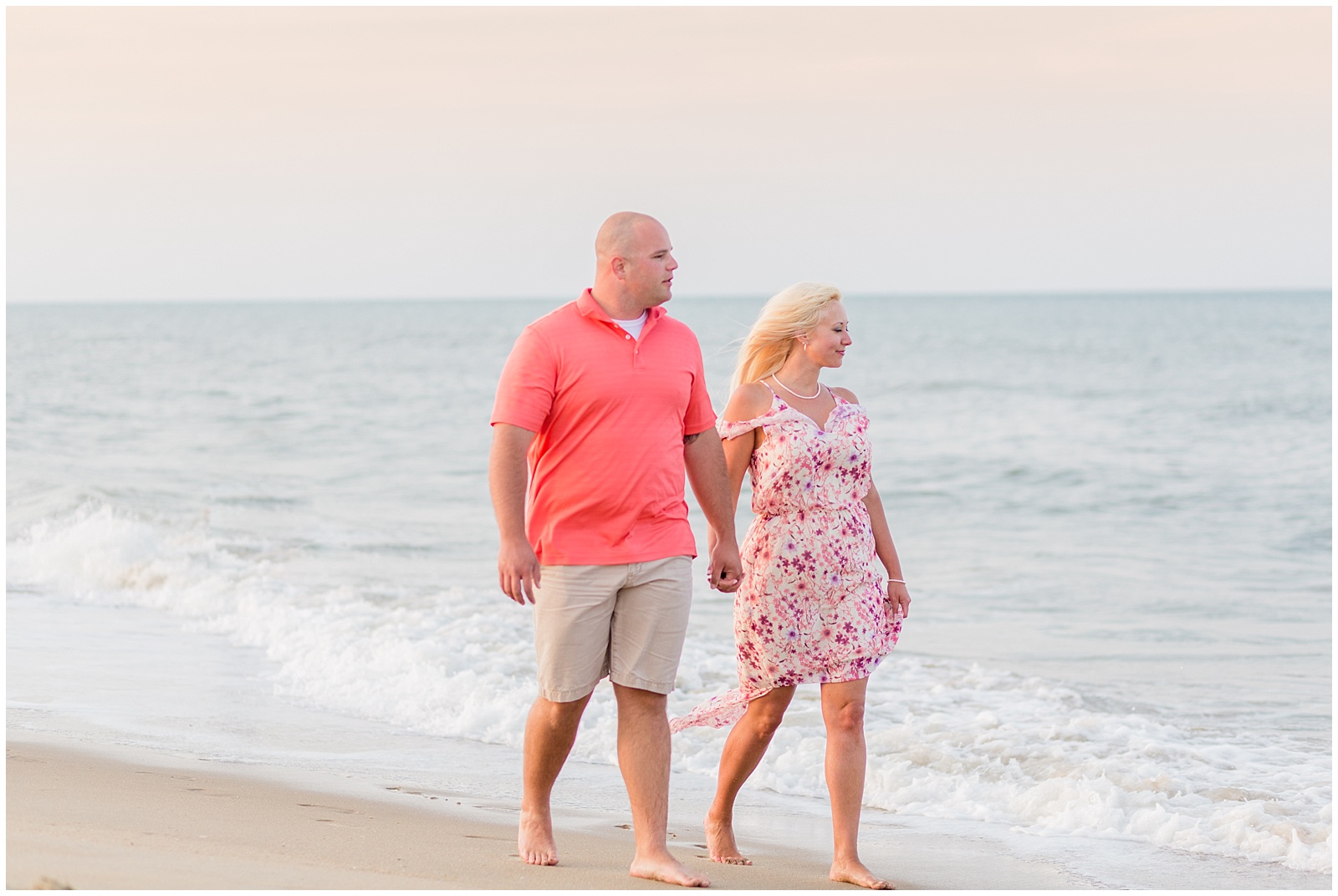 sandbridge engagement session