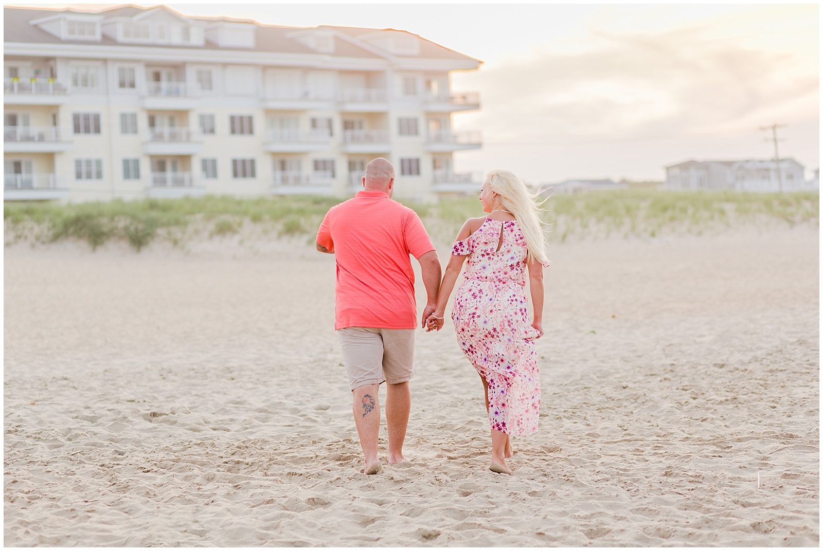 sandbridge engagement session