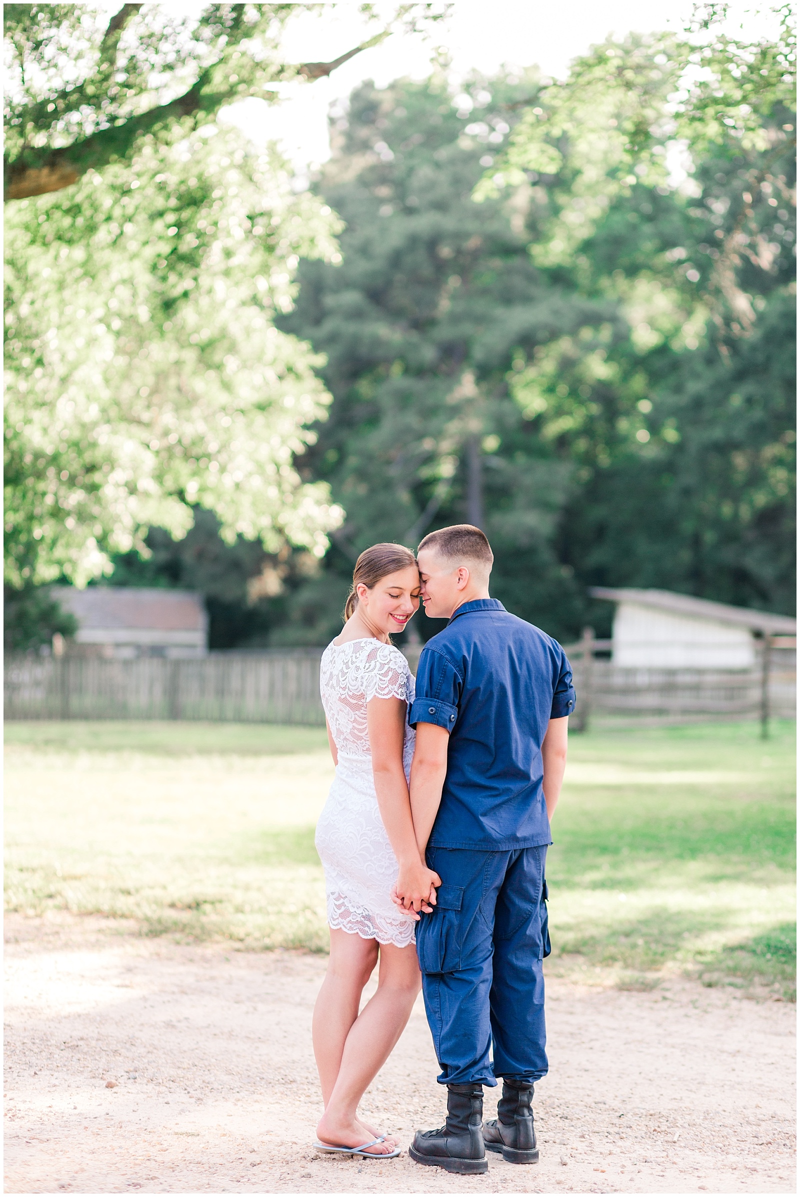 crump park engagement session