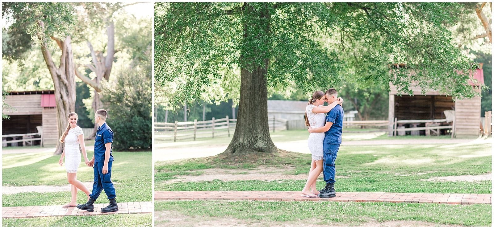 crump park engagement session