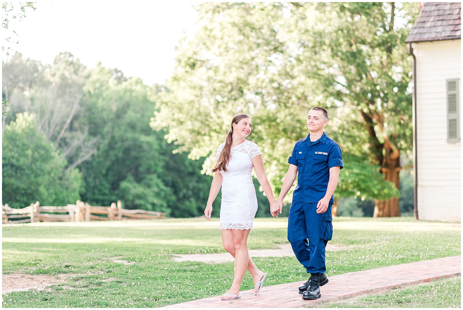 crump park engagement session