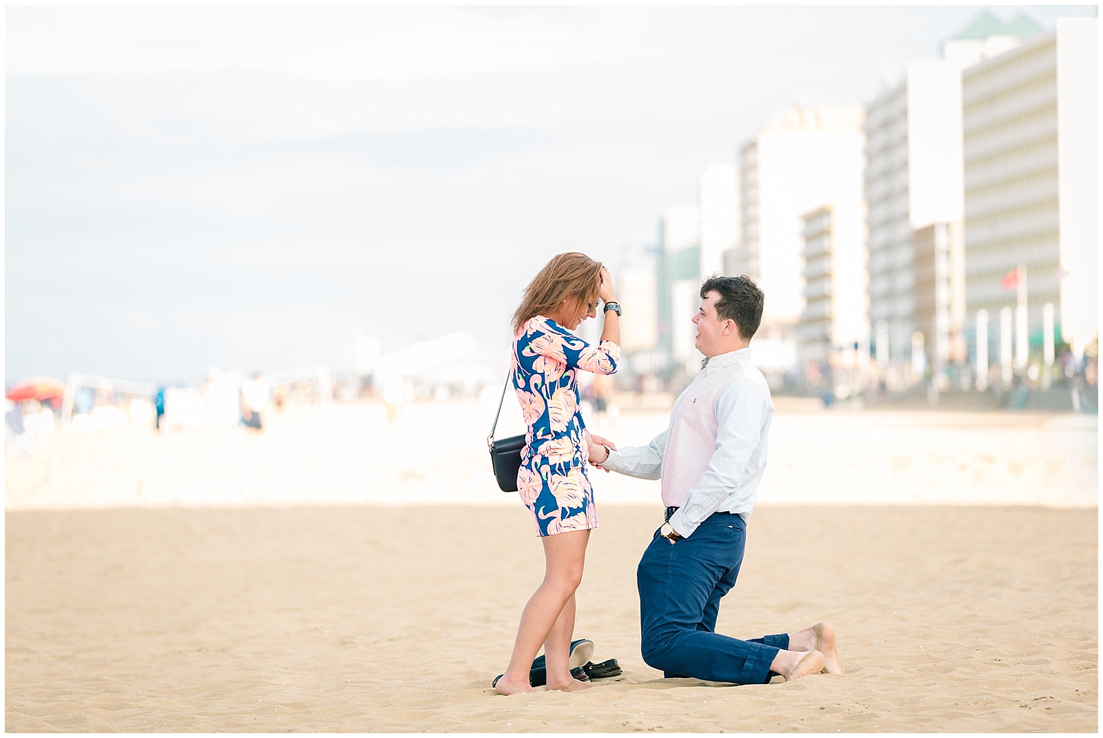 surprise proposal Virginia Beach Virginia