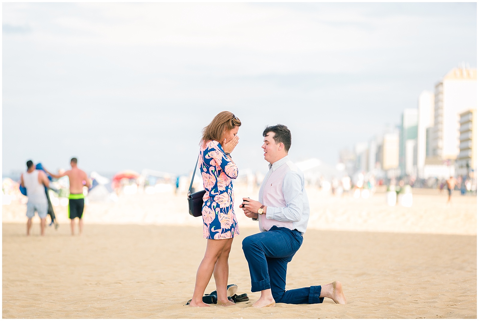 surprise proposal Virginia Beach Virginia