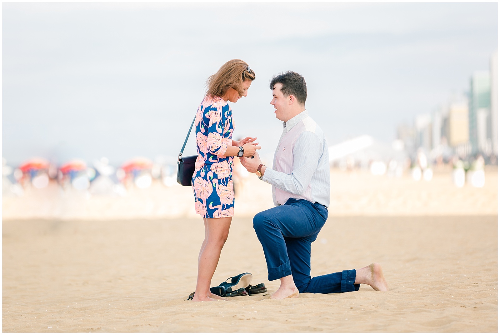 surprise proposal Virginia Beach Virginia