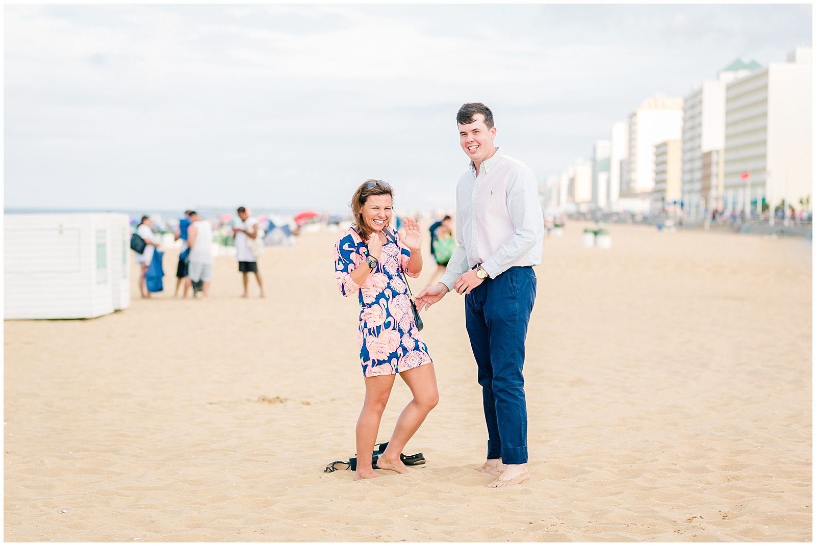 surprise proposal Virginia Beach Virginia