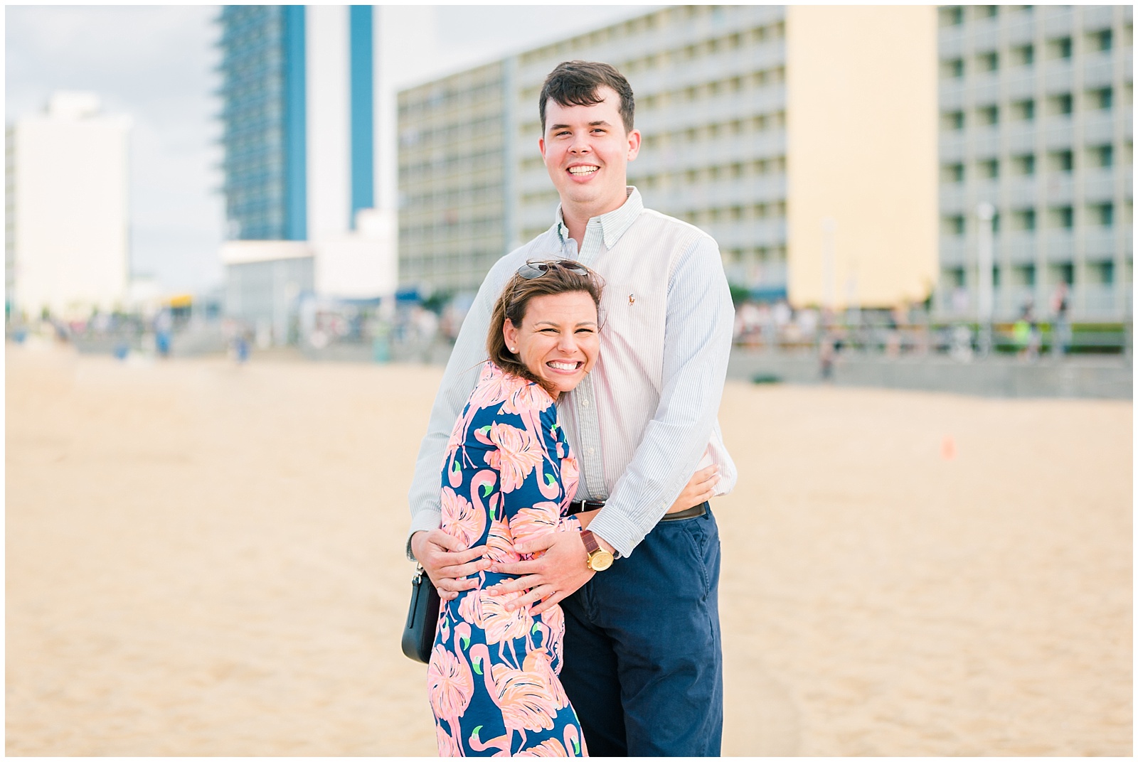 surprise proposal Virginia Beach Virginia