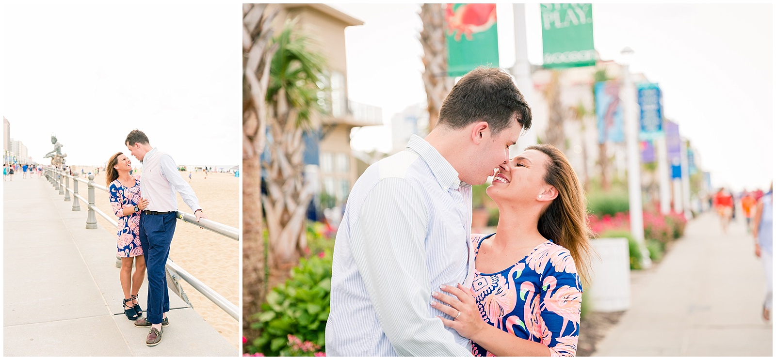 surprise proposal Virginia Beach Virginia