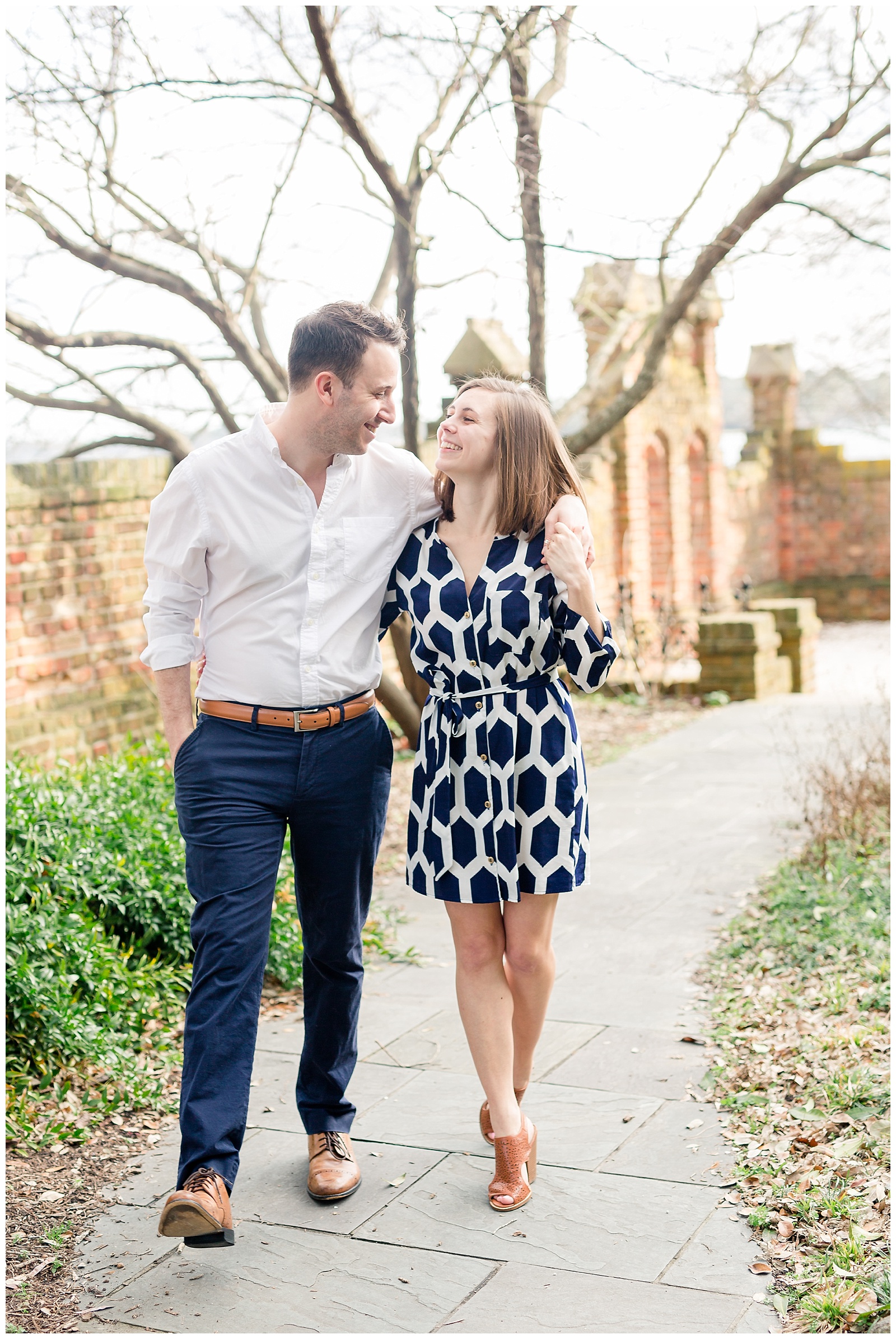 surprise proposal at the Hermitage Museum and Gardens Norfolk, Va by Michael and Jasmine Photography