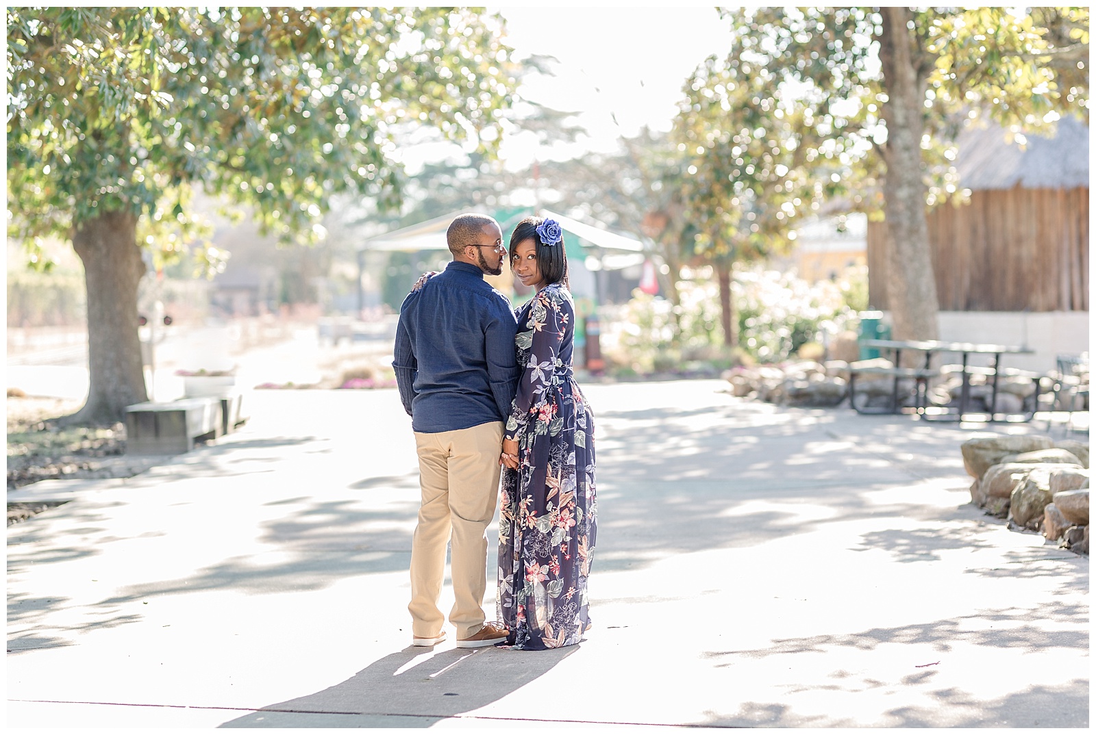Norfolk, Virginia Zoo Engagement Session Michael and Jasmine Photography