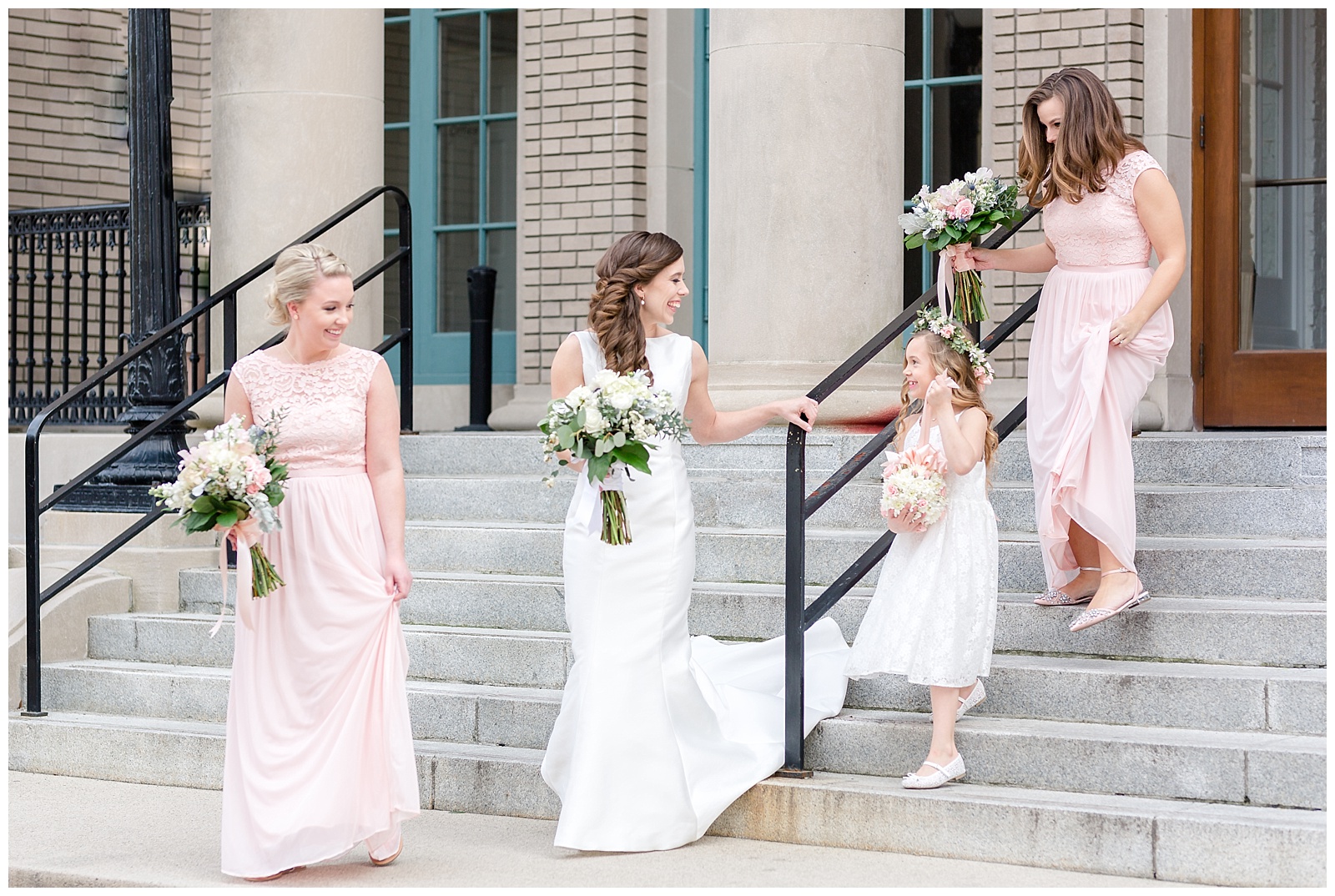 historic post office wedding hampton va Michael and Jasmine Photography