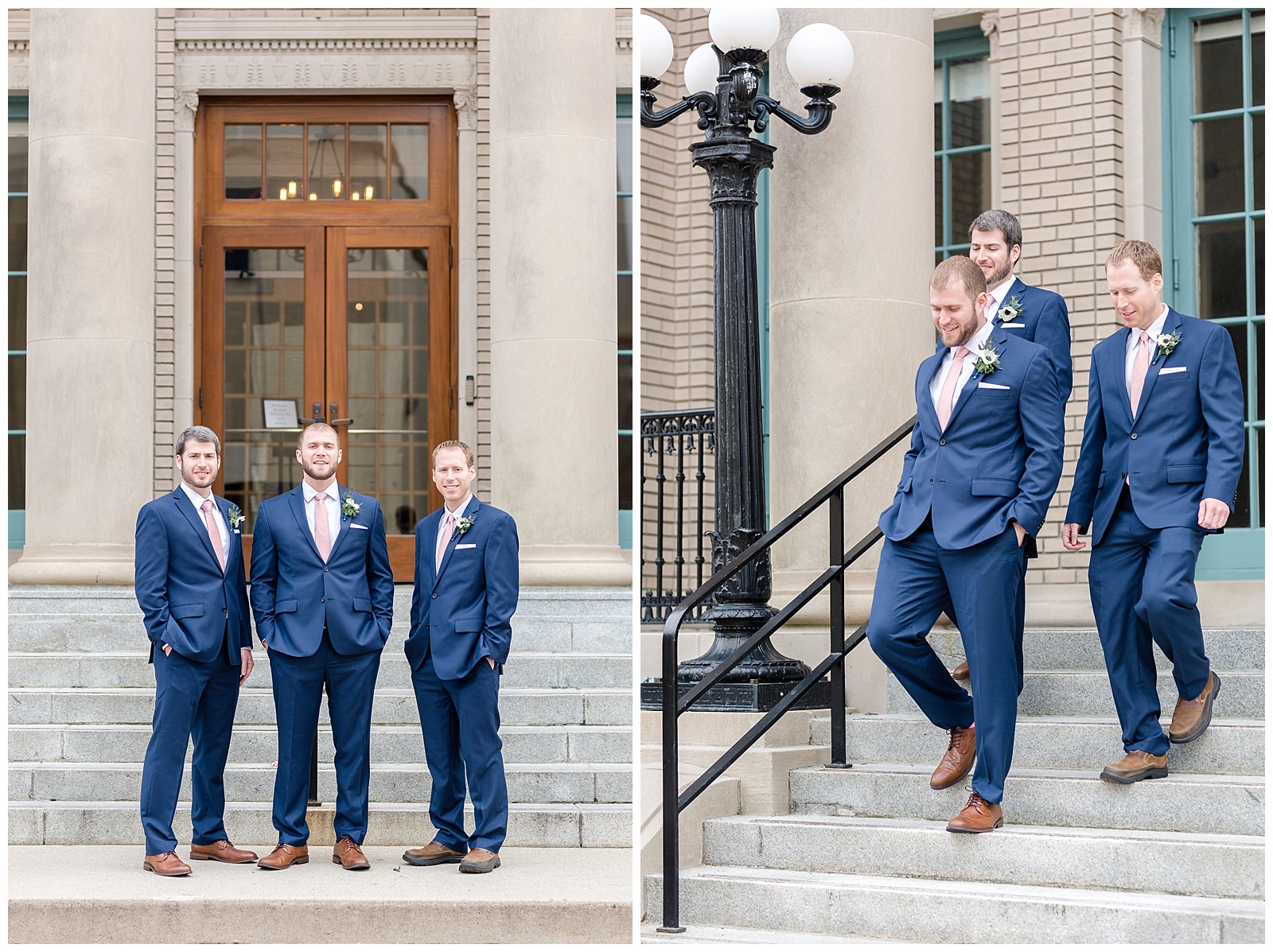 historic post office wedding hampton va Michael and Jasmine Photography