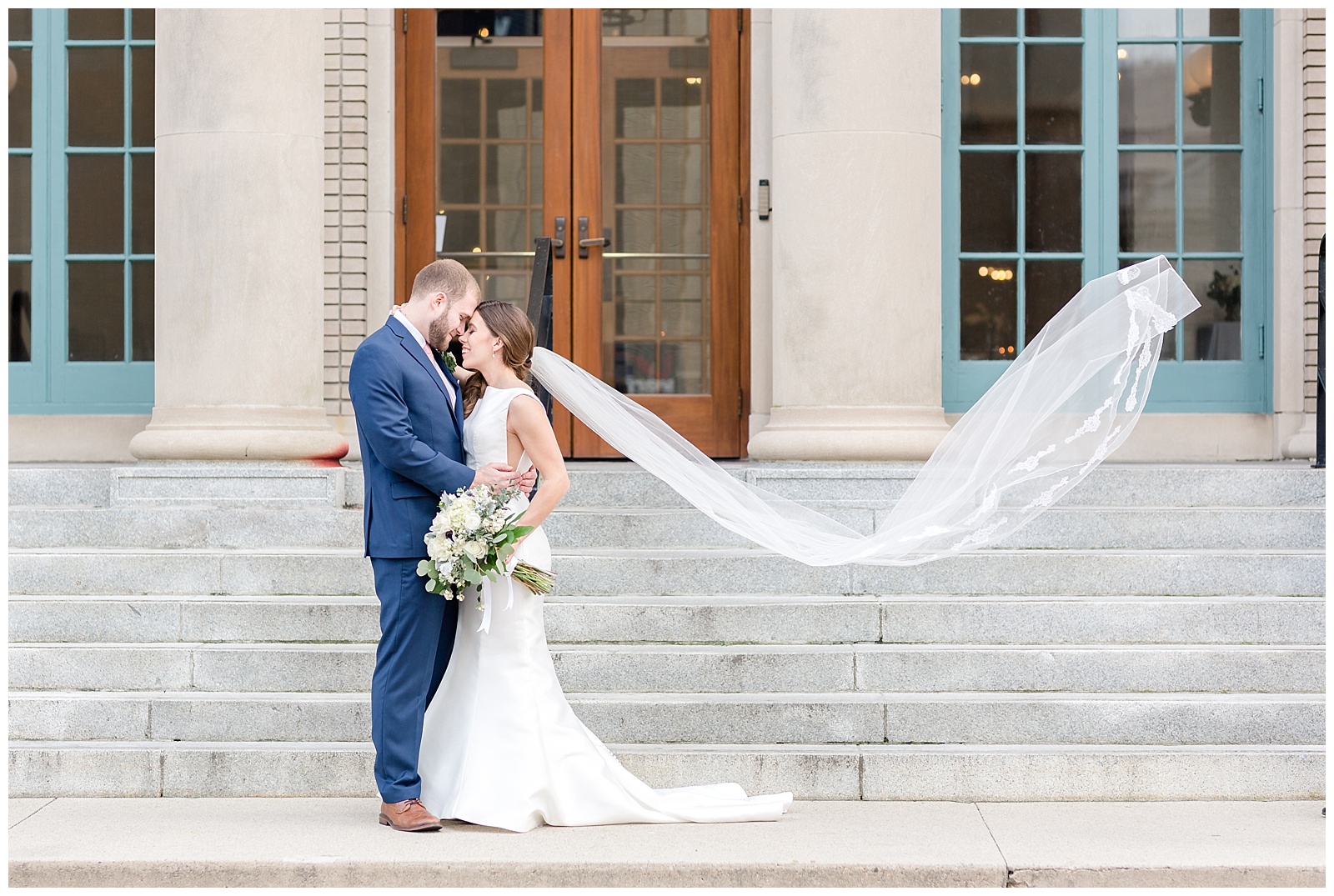 historic post office wedding hampton va Michael and Jasmine Photography