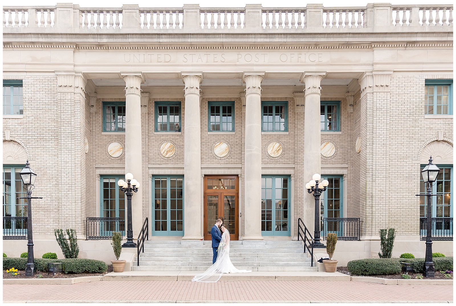 historic post office wedding hampton va Michael and Jasmine Photography