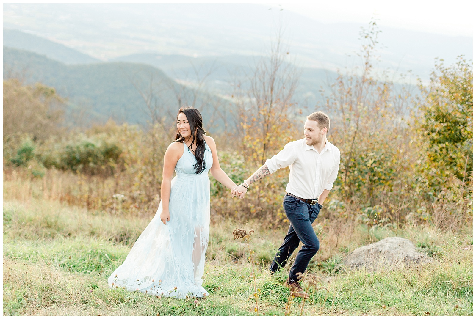 Timber Hollow Overlook Engagement Session