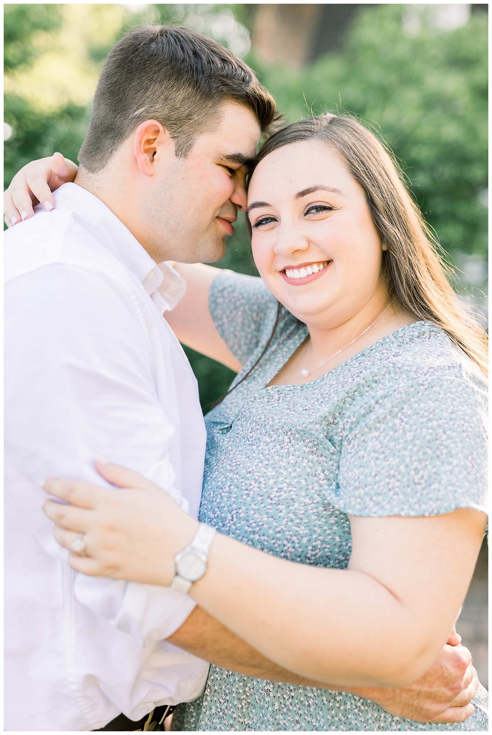 Colonial Williamsburg Engagement Session Michael and Jasmine Photography