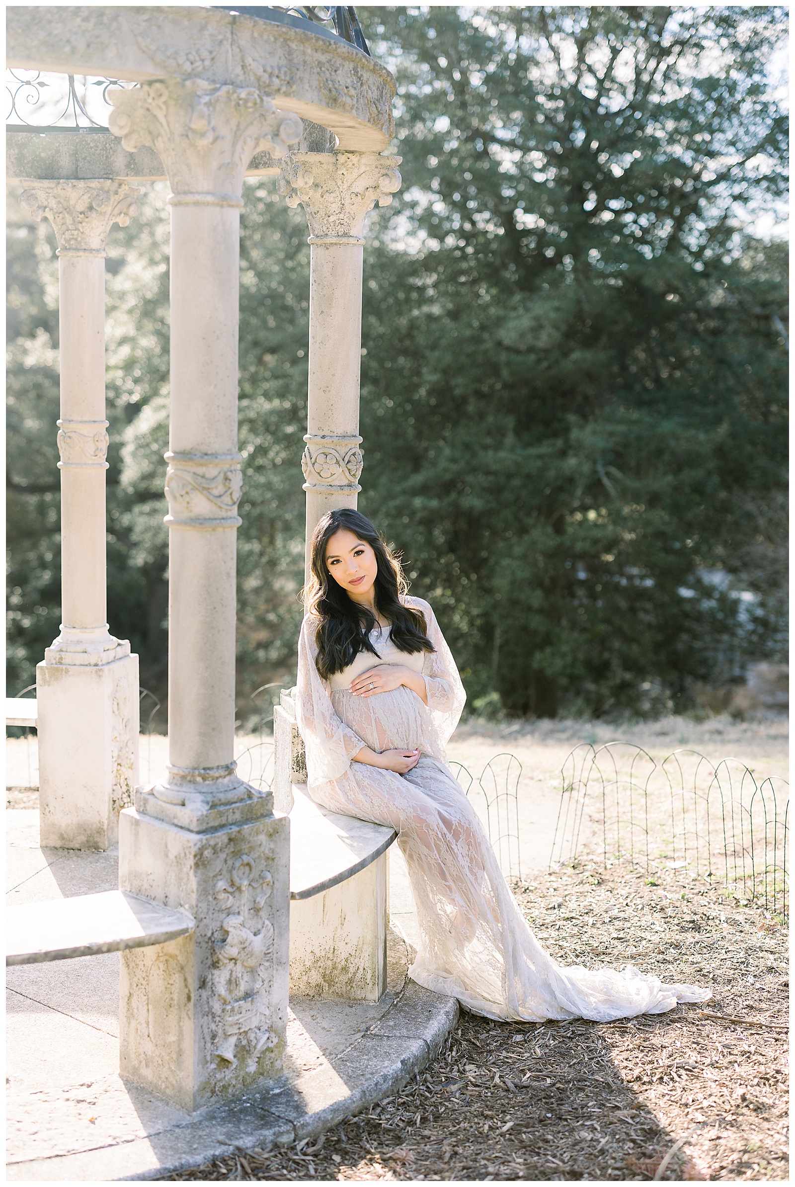 Richmond Maternity Session at Maymont by Michael and Jasmine Photography